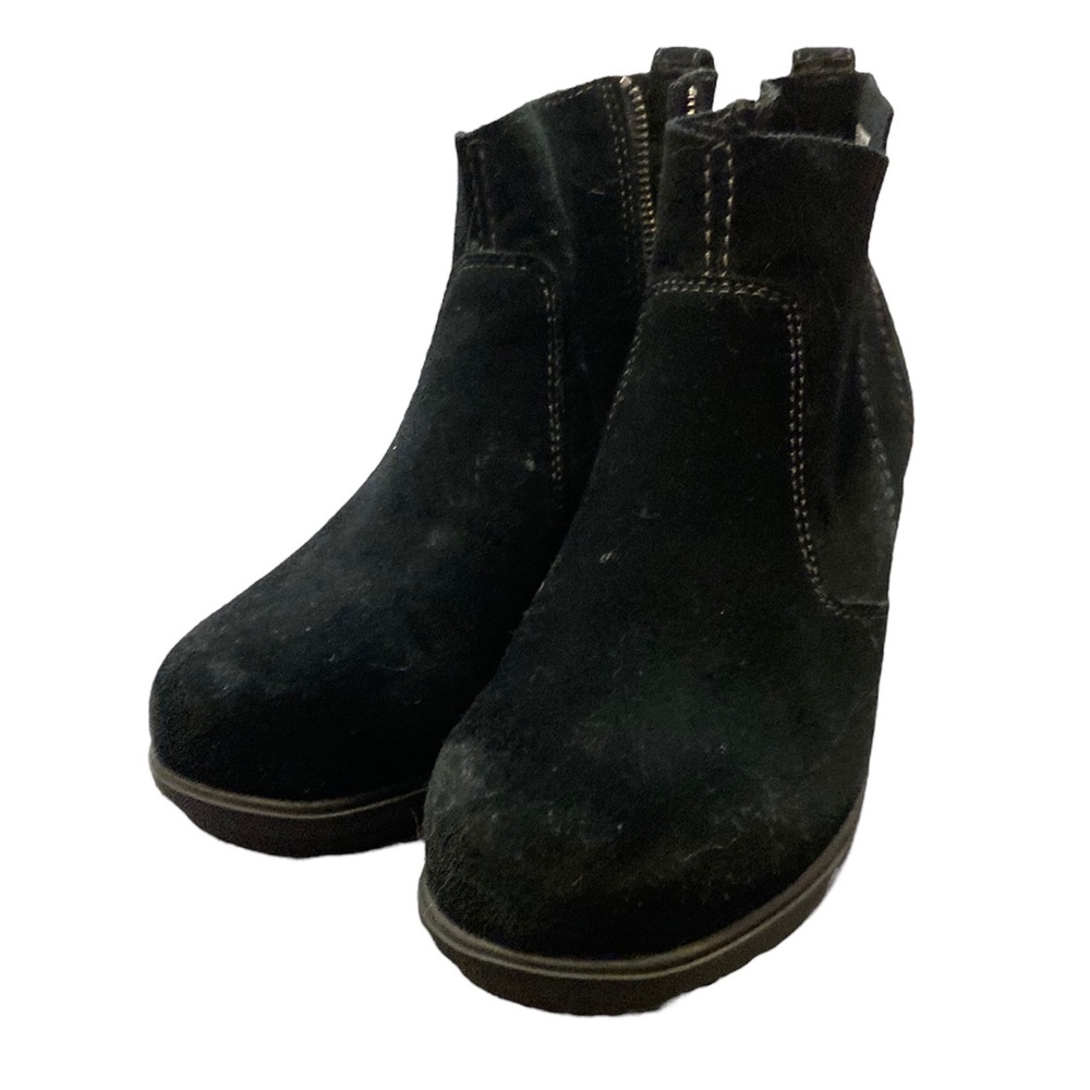 Sorel Evie Wedge Suede Booties